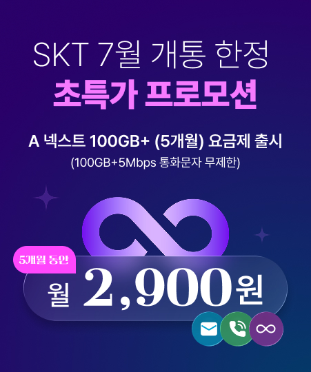 SKT 넥스트 100GB (5개월)